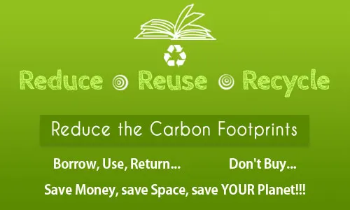 Reduce the ccarbon footprints