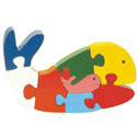 Take Apart Puzzle Whale
