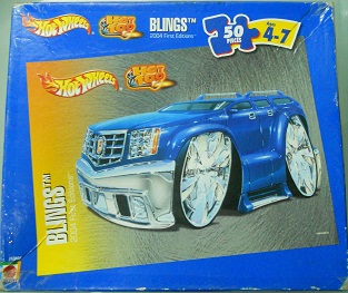 Hotwheels Puzzle- Blings