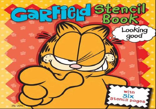 Garfield Stencil Book -Looking Good | The Treasure Trove - Online ...