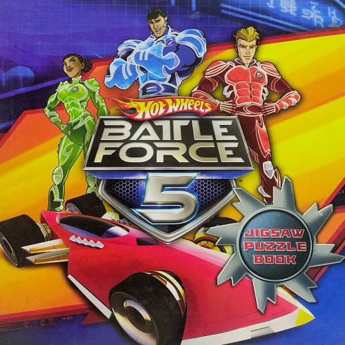 Hotweels Puzzle Book - Battle Force Jigsaw Puzzle 