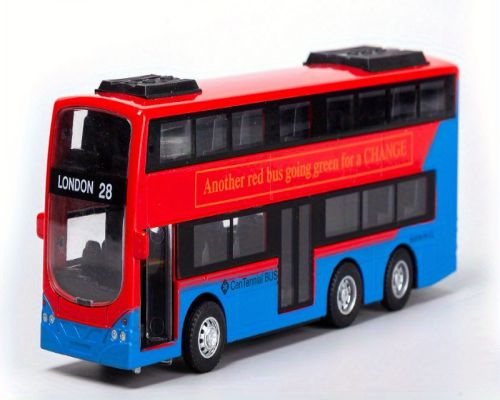  Cen Tennial Bus (Red And Blue)