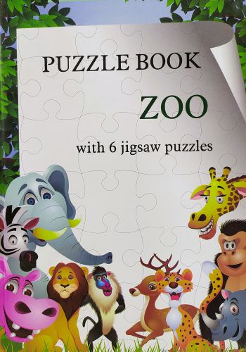 Puzzle Book Zoo With 6 Jigsaw Puzzles 